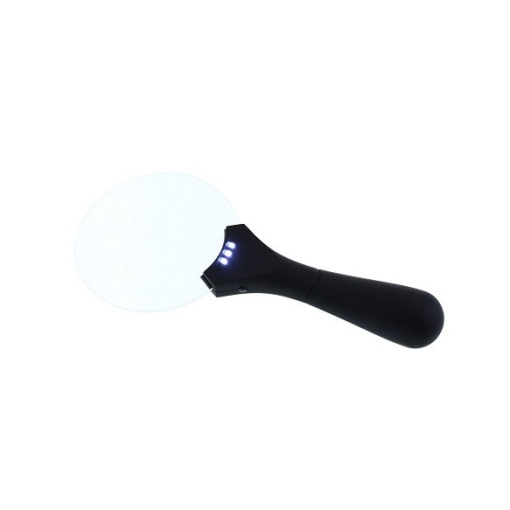 Lupa 120mm 4x com luz