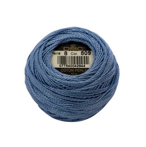 Linha de Bordar DMC Perlé 116A 8mmx80m 10g Azul Claro 809