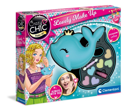 Crazy Chic Make Up Golfinho CLEMENTONI