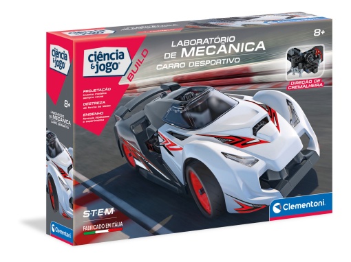 Laboratório de Mecânica - Carro Desportivo CLEMENTONI Ciência & Jogo