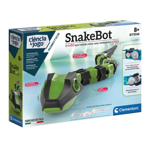 Robot Interactivo Snakebot CLEMENTONI Ciência & Jogo Robotics