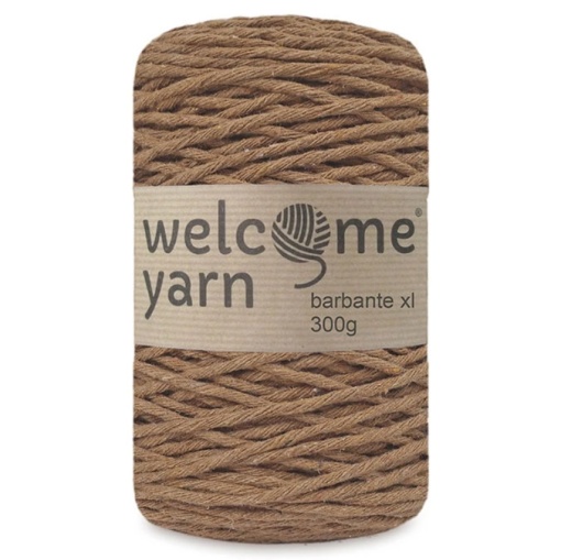 Fio Macramé Welcome Yarn Barbante XL 3mmx120m 300g (aprox.) CAMEL 17