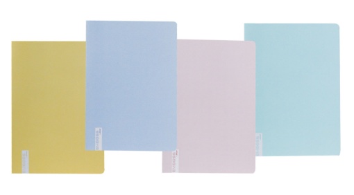 Caderno A5 Agrafado ANCOR EMBOSS Quadriculado CORES PASTEL 48 folhas 90g Sortido