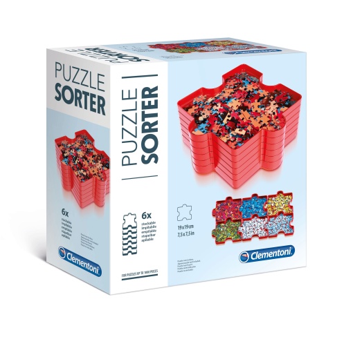 ORGANIZADOR DE PECAS CLEMENTONI PUZZLE SORTER 37040