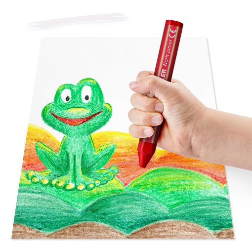 Lápis de Cera STAEDTLER Noris Junior com 6 Hexagonal
