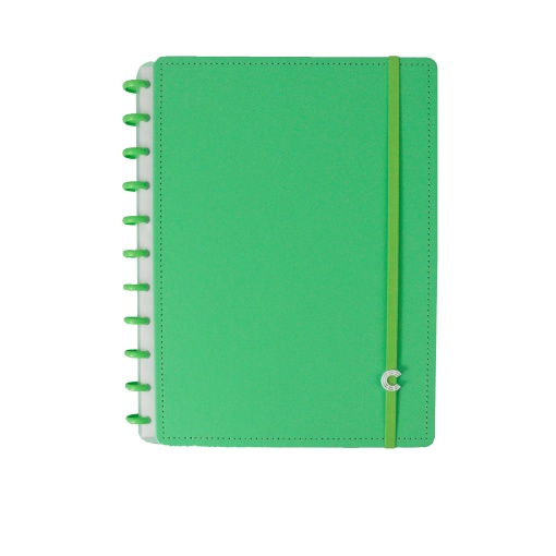 CADERNO INTELIGENTE Grande (215x280mm) Pautado All Green