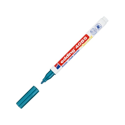 Marcador de giz líquido EDDING 4085 1-2mm azul metálico 73