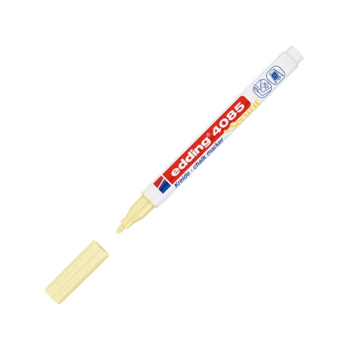 Marcador de giz líquido EDDING 4085 1-2mm amarelo pastel 135