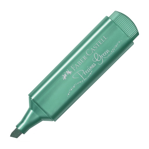 Sublinhador Fluorescente FABER-CASTELL Textliner 46 Metallic 1-2-5mm Verde