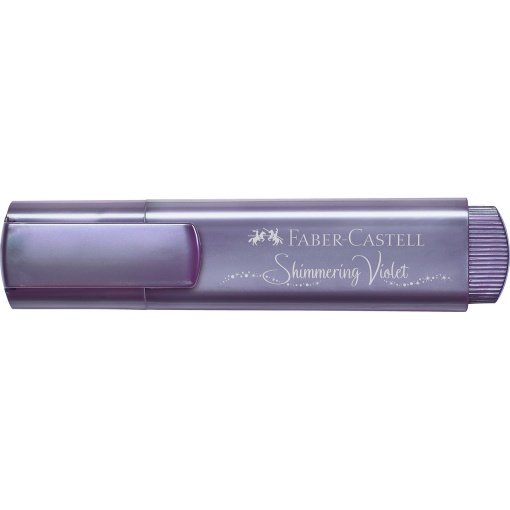 Faber-Castell Textliner 46 Metallic 1-2-5mm Violet Fluorescent Highlighter