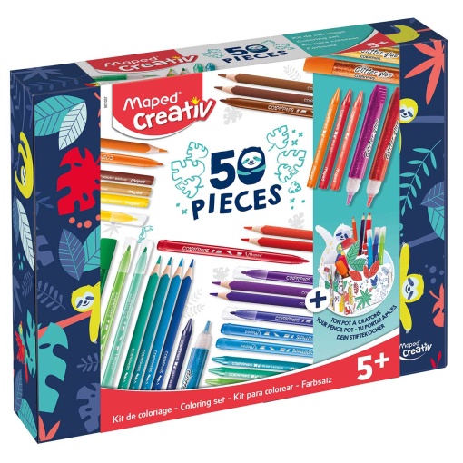 Kit Colorir MAPED CREATIV 50 Peças