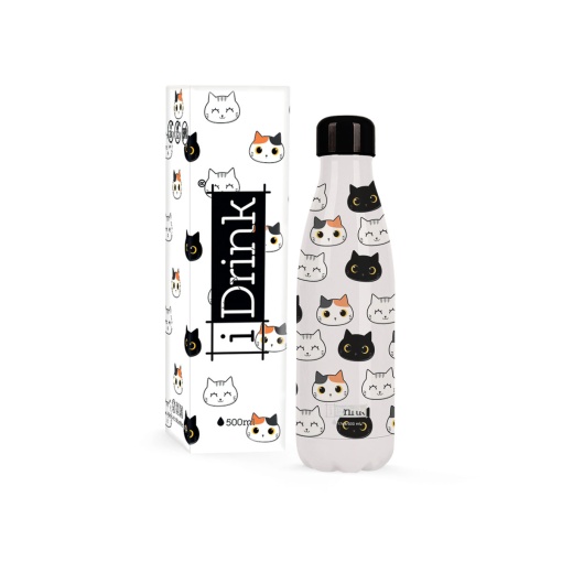 Garrafa Térmica I Drink 500ml gato