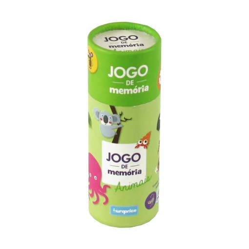 JOGO DE MEMORIA - ANIMAIS EUROPRICE JO7328