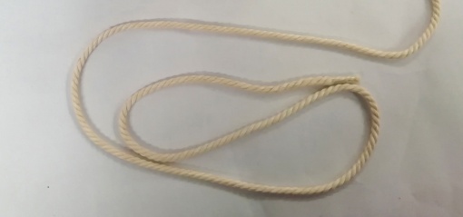 Twisted cord #4 4mm raw (meter)