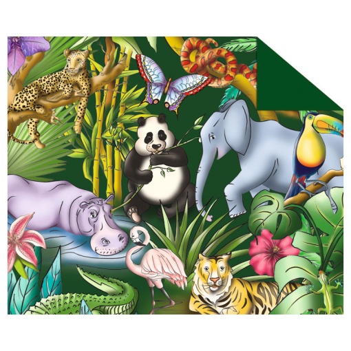 Cartolina URSUS 300g Infantil 49,5x68cm Animais da Selva