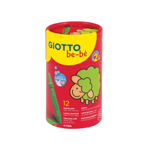 Lápis de Cera GIOTTO Be-Bè Super com 12