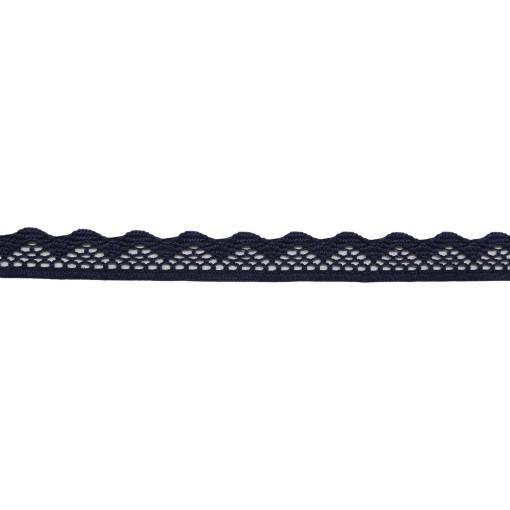 Fita de Renda HILOGAR Adelina 10mm Azul Escuro 22 (metro)