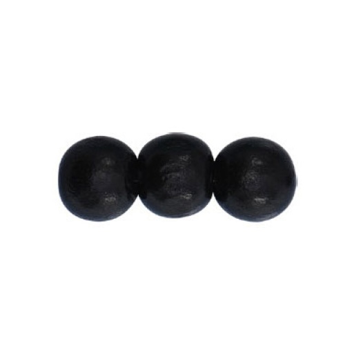 Bola de Madeira 11mm Preto