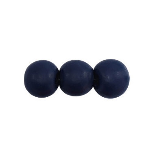 Bola de Madeira 15mm Azul Marinho COSE
