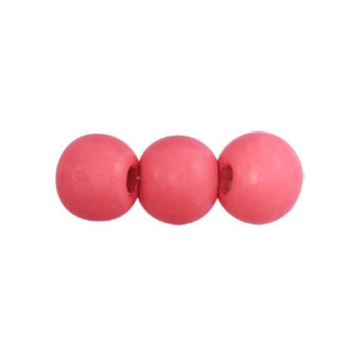 Bola de madeira 15mm rosa COSE 042500.015.0039