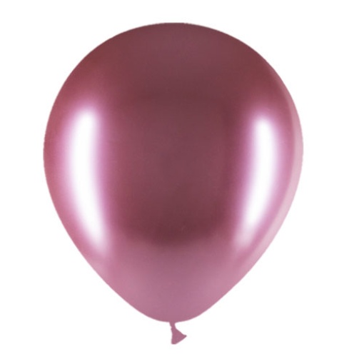 Balão de látex 30cm 12ö metalizado lilás (50 unidades) BALLOONIA
