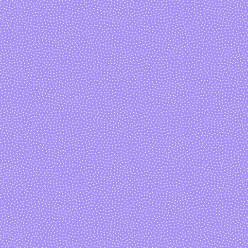 Tecido MAKOWER Freckle Dot Pintas Violeta/Branco 1x1,12m
