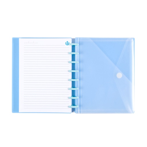 Envelope A4 para Caderno INGENIOX Transparente com Velcro