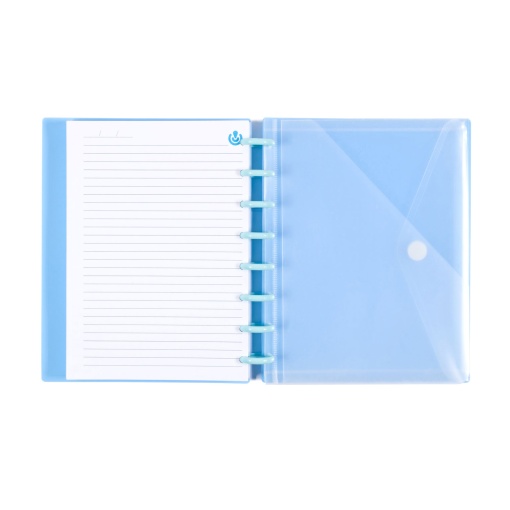 Envelope A5 para Caderno INGENIOX Transparente com Velcro
