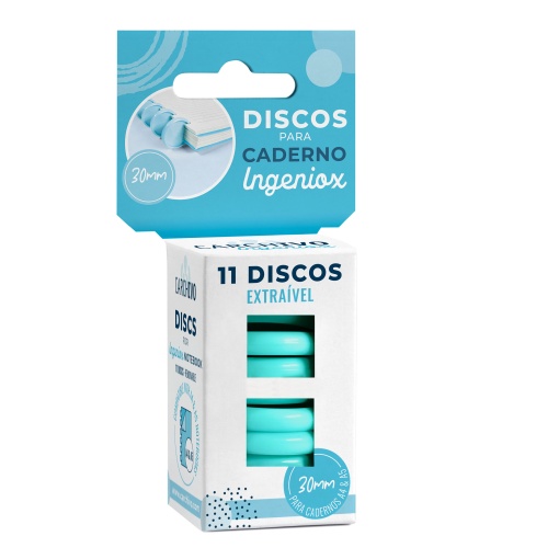 Discos para Caderno INGENIOX Menta
