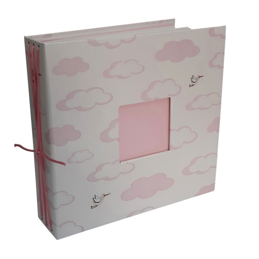 Álbum Fotográfico SIMPLY Nuvem Rosa 25 folhas