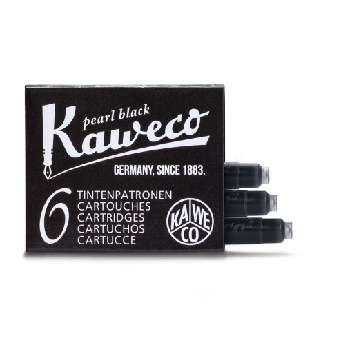 Recarga para Caneta KAWECO Preto M caixa com 6