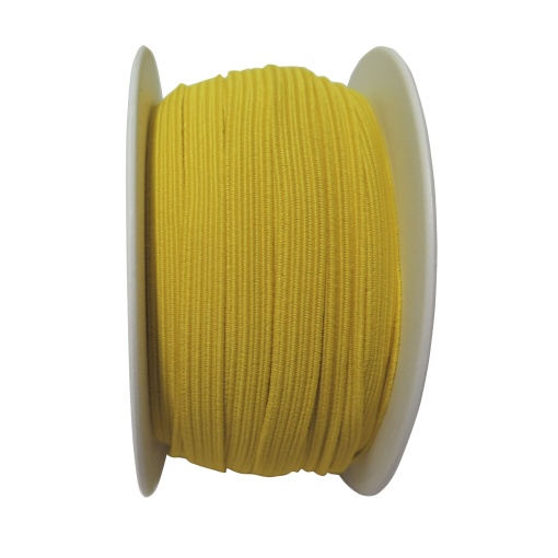 Elástico 8mm Amarelo (metro)
