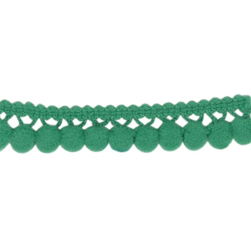 Fita com Pompons HILOGAR Silvia 10mm Verde