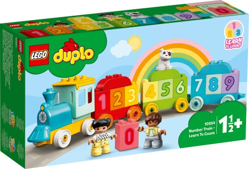 LEGO Duplo Comboio dos Números - aprender a Contar 10954