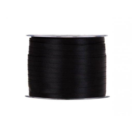 Fita de Cetim MP DOPPIO RASO 3mmx100m Preto 19