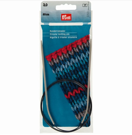 Agulha de tricot circular PRYM 3mm 80cm
