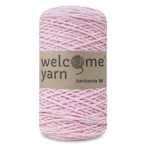 Fio Macramé Welcome Yarn Barbante M 1,5mmx250m 300g (aprox.) Rosa Claro 02