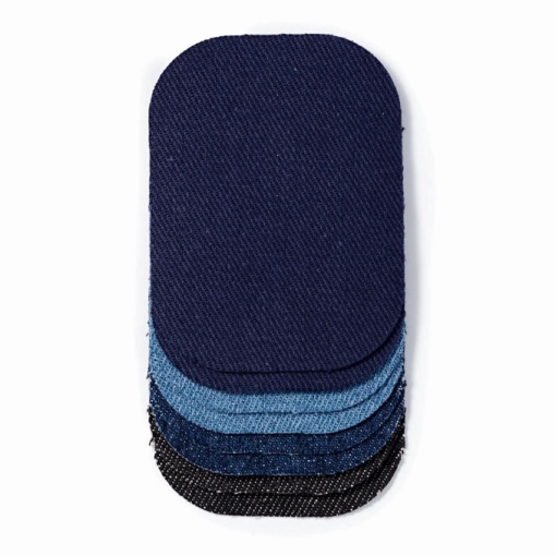 Reforço de Tecido de Coser/Termocolante 8x6cm Azul/Preto PRYM L