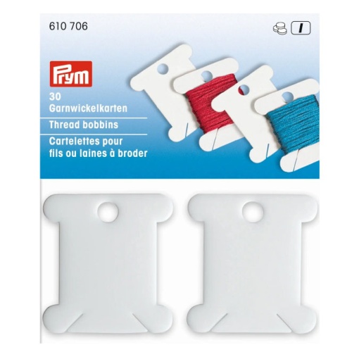 Cartão de Plástico para Guardar Linhas de Bordar (30 unidades) PRYM