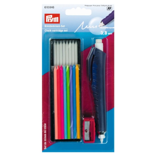 Conjunto de Giz de Costura PRYM 3,8mm com 18