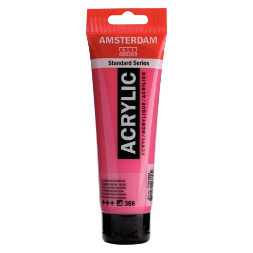 Tinta Acrílica AMSTERDAM Rosa Quinacridona 366 120ml