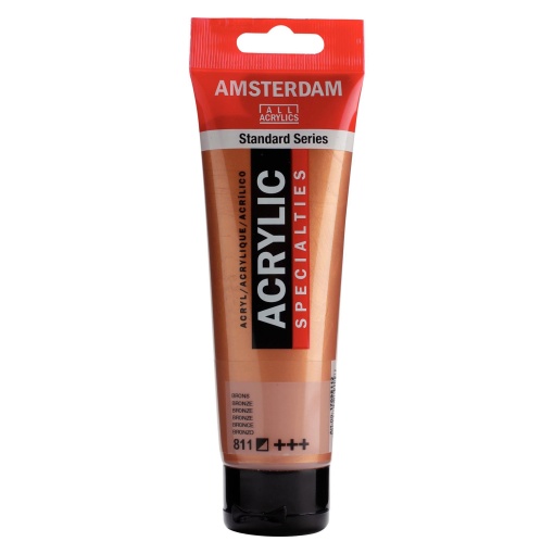 Tinta Acrílica AMSTERDAM Bronze 811 120ml