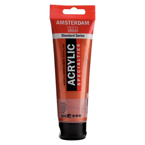 Tinta Acrílica AMSTERDAM Cobre 805 120ml