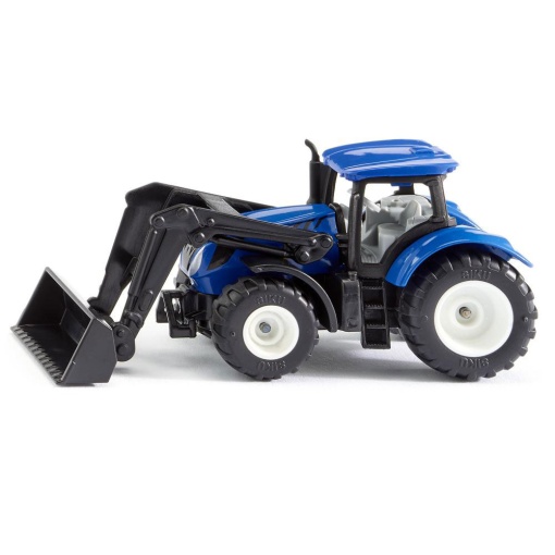 Trator New Holland com Carregador Frontal Miniatura SIKU