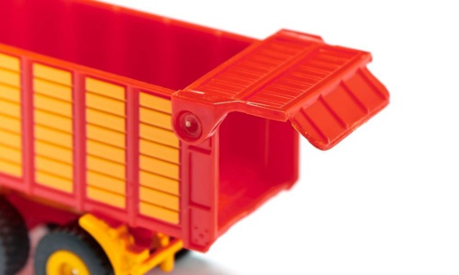 Trator John Deere com Trailer de Silhagem Miniatura SIKU