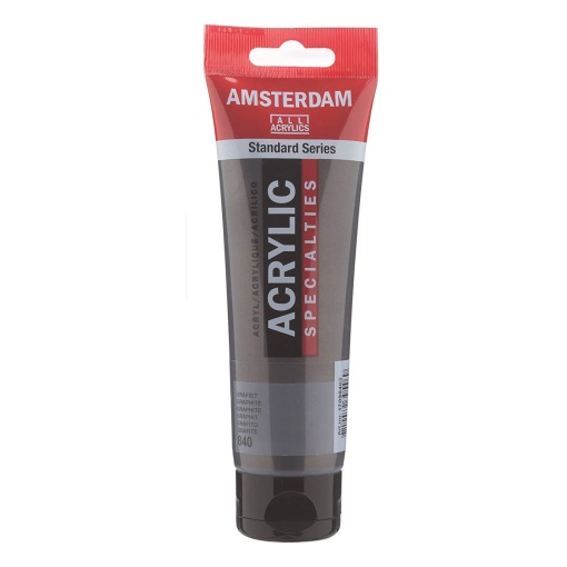 Tinta Acrílica AMSTERDAM Grafite 840 120ml