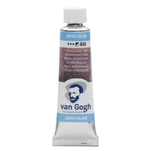 Aguarela em tubo TALENS VAN GOGH Vermelho Interferência 845 10ml