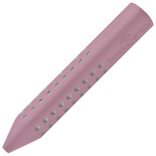 Borracha FABER-CASTELL Grip 2001 Triangular Rosa Velho