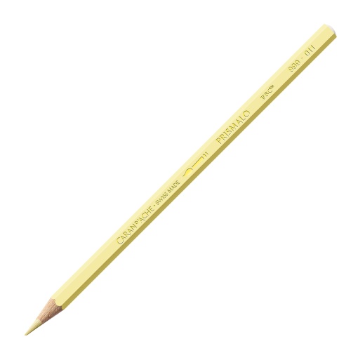 Lápis de Cor Caran D'ache Prismalo Amarelo Pálido 011