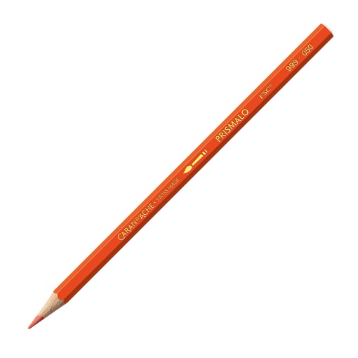 Lápis de Cor Caran D'ache Prismalo Vermelho Chama 050